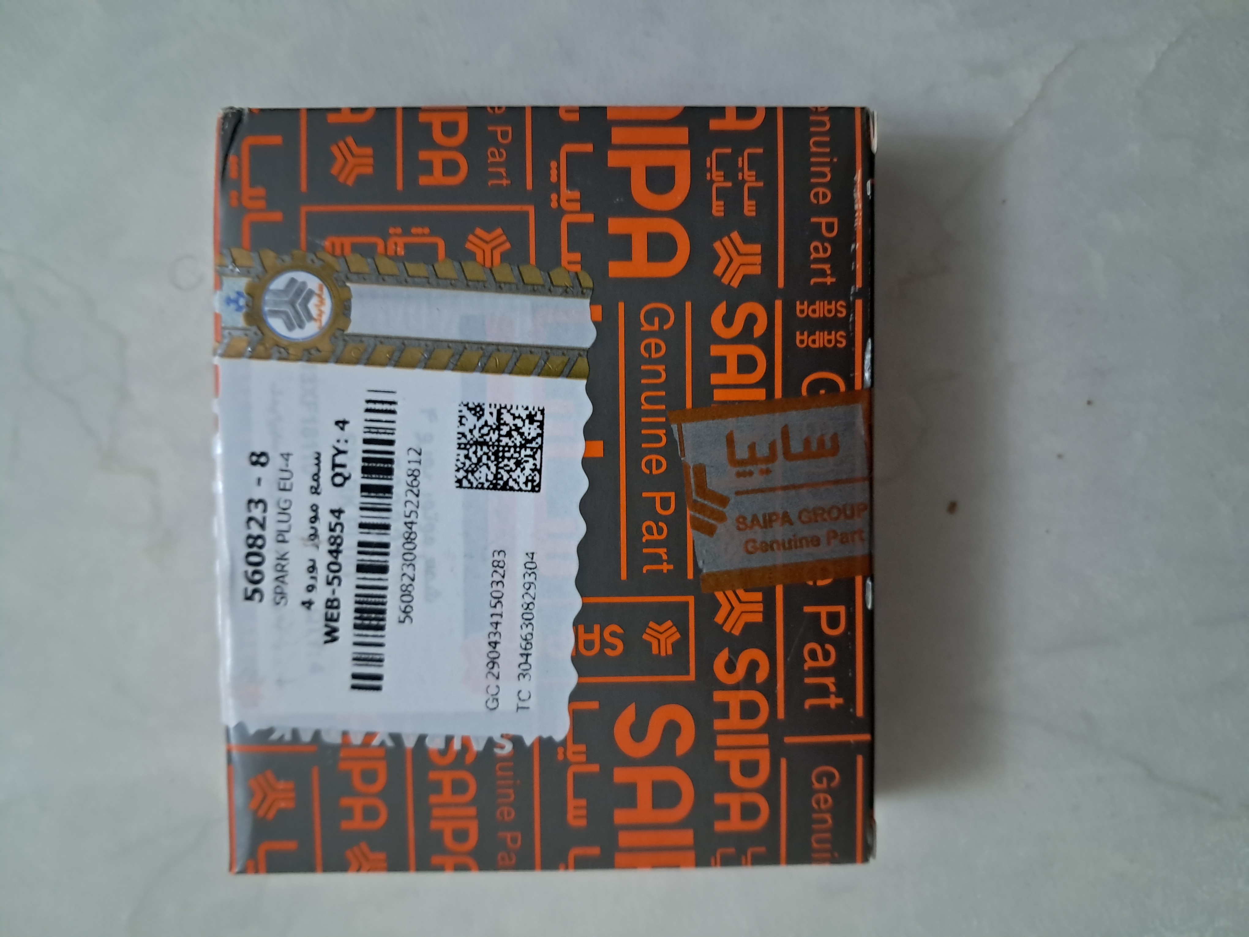 شمع موتور یورو ۴ کد۵۶۰۸۲۳